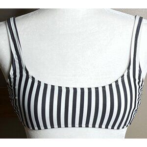 Bikini Swim Top Striped Tank Mix & Match Beach Pool Resort Xhilaration Womens S